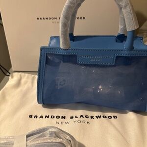 Brandon Blackwood Blue Handbag